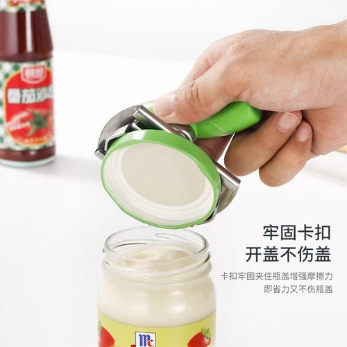 Durable multi-purpose bottle opener made from stainless steel for reliable everyday performance.