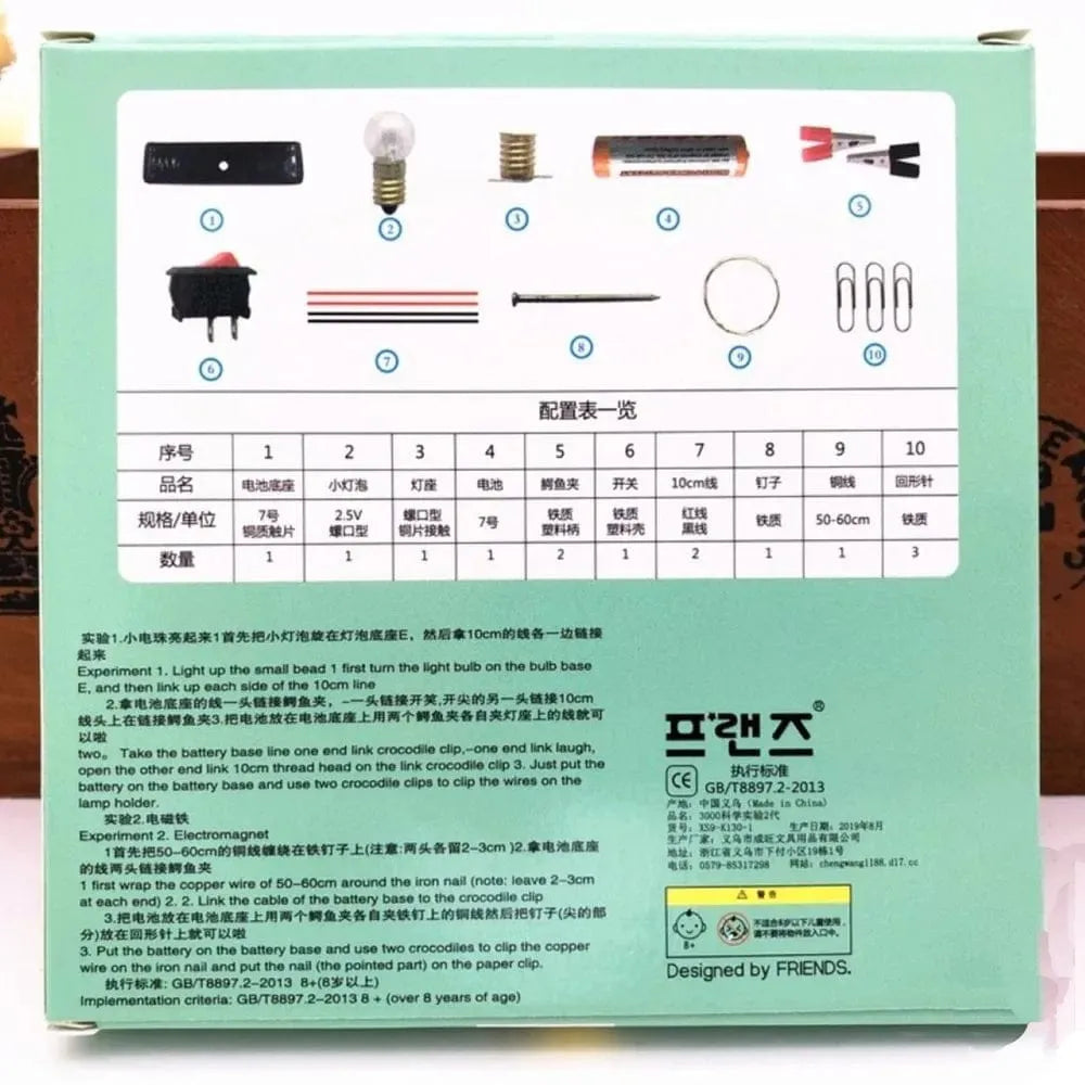 DIY Electrical Circuit Building STEM Learning Set