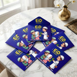 Eid money envelope pack with 8 decorative envelopes for gifting cash during Eid celebrations.