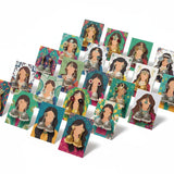 Festive Eidi cards for earrings in a pack of 27, perfect for presenting jewelry as Eid gifts.