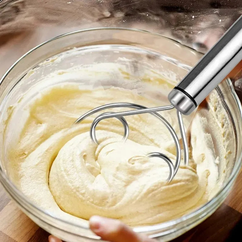 Steel Flour & Cream Dough Whisk Mixer