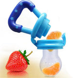 Fresh fruit feeder for babies with a secure design for introducing healthy foods.