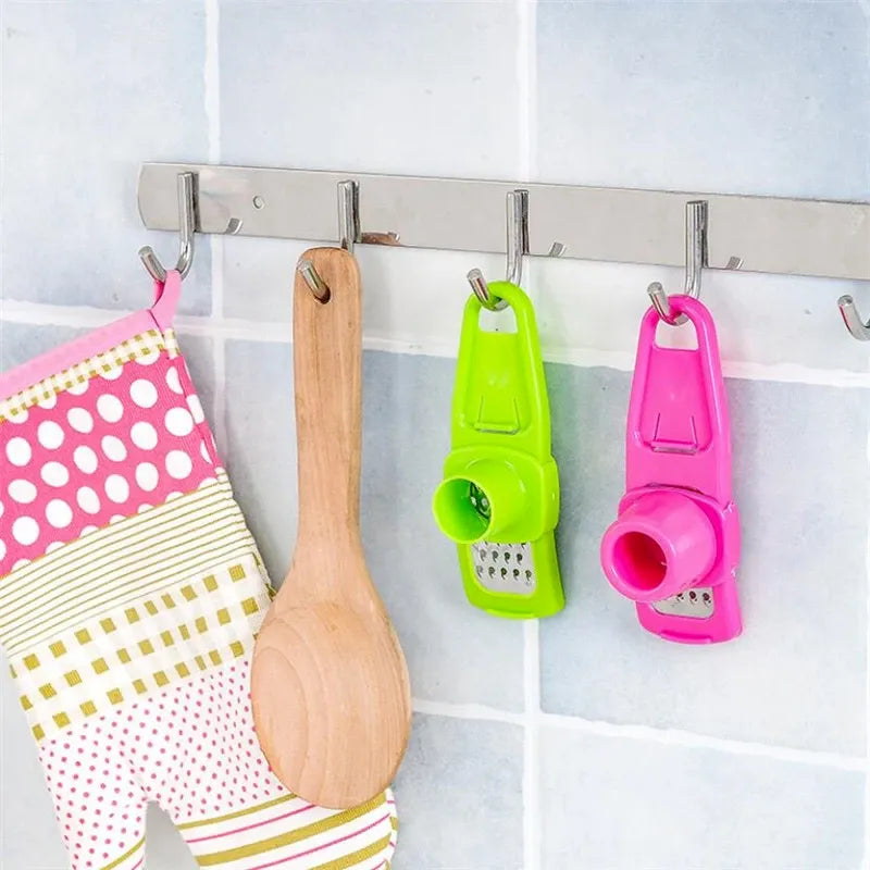 Plastic Garlic Press & Grater Tool