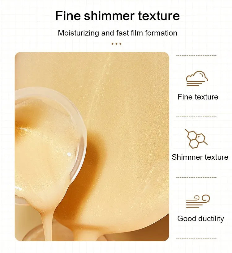 Snake venom gold face mask with retinol for a nourishing and rejuvenating skincare experience.