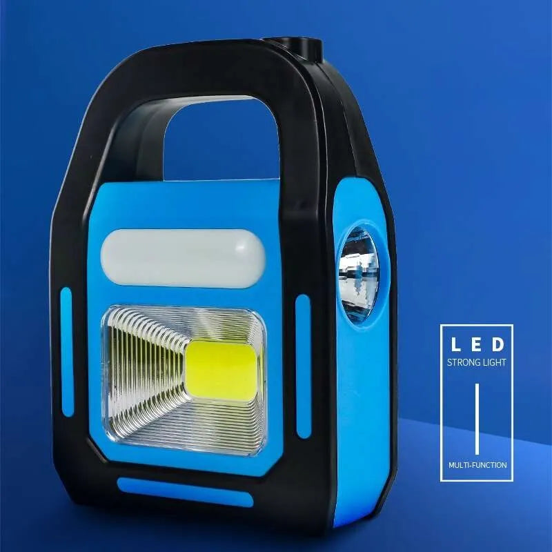 Hurry Bolt portable rechargeable LED work lamp for bright lighting during repairs, camping, and emergencies.