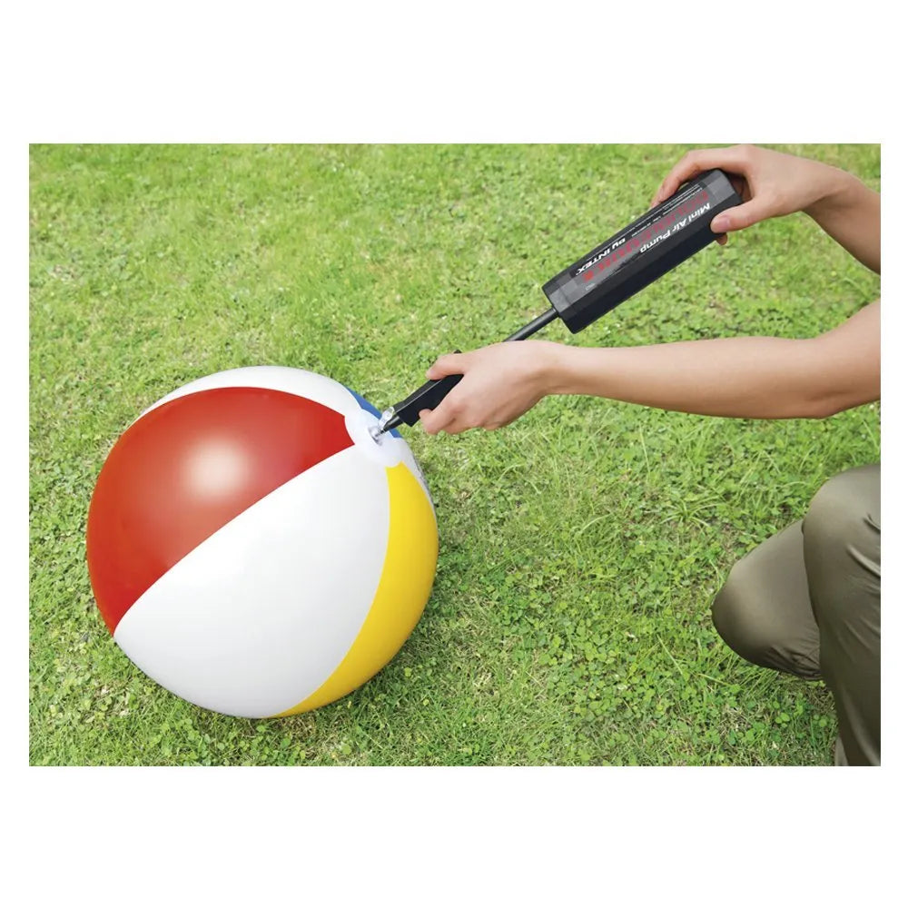 Intex Double Quick Mini Hand Air Pump for fast and efficient inflation of inflatables.