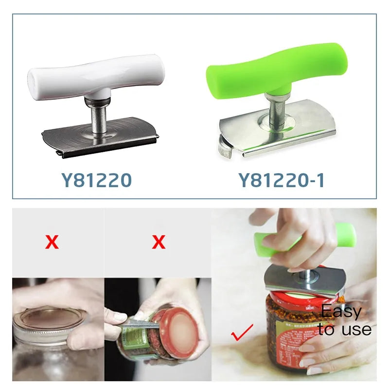 Stainless steel kitchen bottle opener for opening beverage bottles and containers with ease.