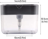 Rectangular container with dimensions labeled on a white background