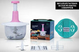 Multi-purpose food chopper tool for chopping, dicing, and preparing ingredients with ease.