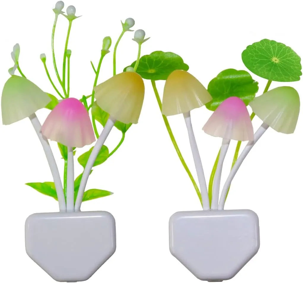 LED mushroom lamp for home use, offering gentle light for bedrooms, desks, and living areas.