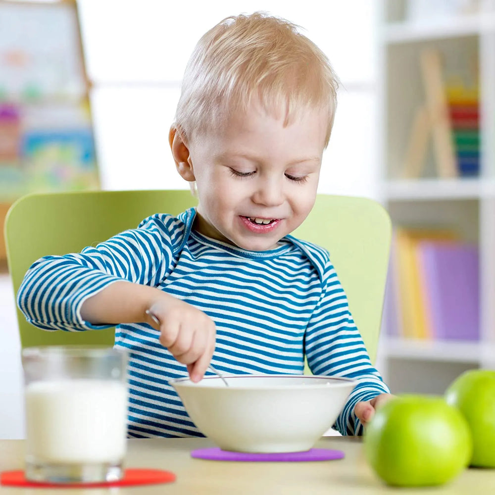Silicone pot holder mat designed to protect countertops and hands from hot cookware.