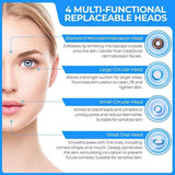 Portable facial vacuum cleaner designed for convenient and effective skincare routines.