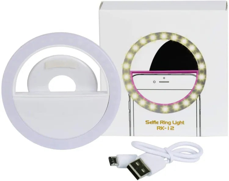 Portable LED Selfie Ring Flash Light