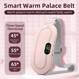 Portable women's heating belt designed for soothing warmth and comfortable daily use.