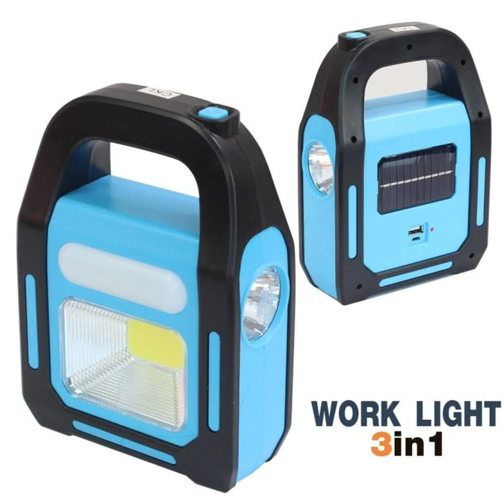 Rechargeable LED inspection lamp for maintenance, DIY projects, and emergency lighting.