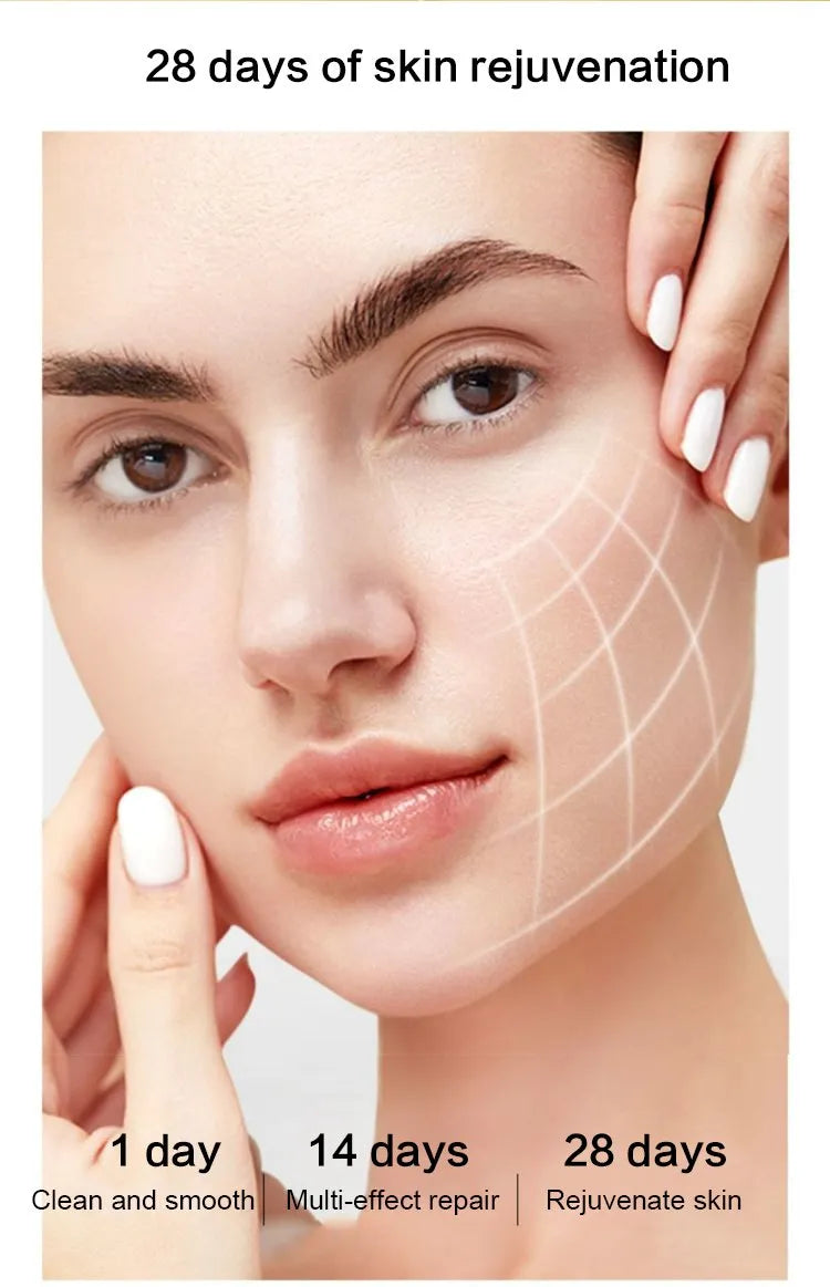 Gold retinol facial mask designed to support smoother-looking skin and enhance skincare routines.
