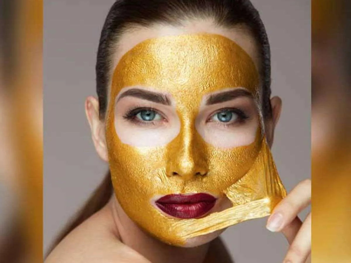 Retinol snake venom gold mask for advanced skincare with a luxurious gold-infused facial treatment formula.