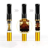 Reusable cigarette filter holder set with five pieces for compatible cigarette use.