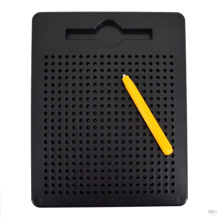 Reusable magnetic writing board with an easy-clean surface for endless drawing and learning.