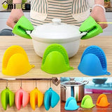 Silicone Heat-Resistant Oven Mitt Gloves