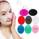Soft silicone facial cleaning pad for deep cleansing and smooth, refreshed skin.