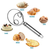 Steel Flour & Cream Dough Whisk Mixer