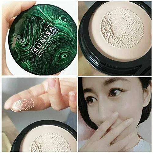 SUNISA waterproof BB CC cream designed for lightweight coverage and a smooth complexion finish.