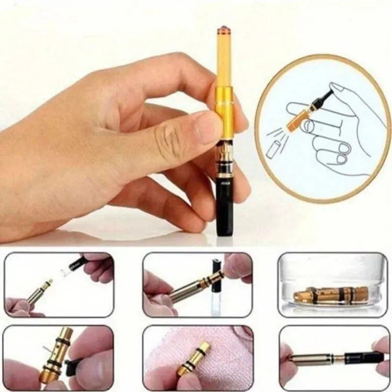 5-piece tar-reducing cigarette mouthpiece set designed for reusable everyday use.