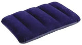 Portable travel combo with an inflatable pillow and toothbrush holder for trips and vacations.