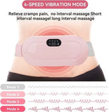 Menstrual heating massage belt with portable design for convenient personal comfort and support.